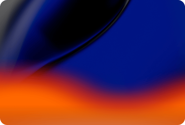 Dark blue and orange gradient background
